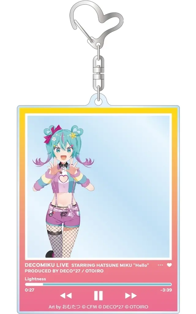 デコミク (ライトネス) Art by おむたつ フォトフレーム風BIGアクリル 「デコミクLIVE starring 初音ミク『Hello』Produced by DECO*27 / OTOIRO」