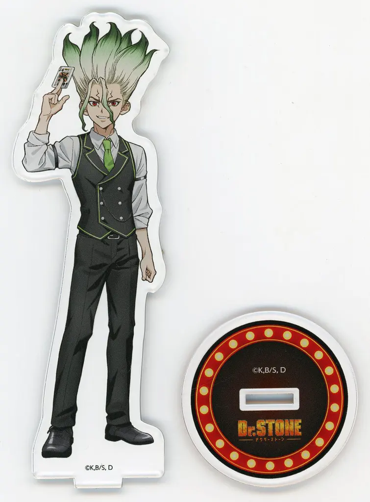 石神千空 描き下ろしアクリルスタンド カジノディーラーver. 「Dr.STONE POP UP SHOP by プリンセスカフェ」_image