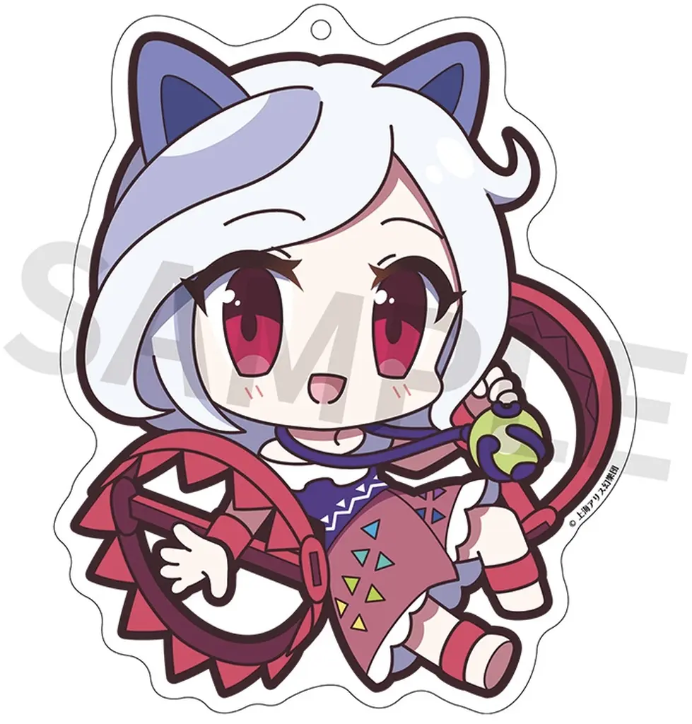186.三頭慧ノ子 アクリル ゆるっととうほう 「東方Project」
