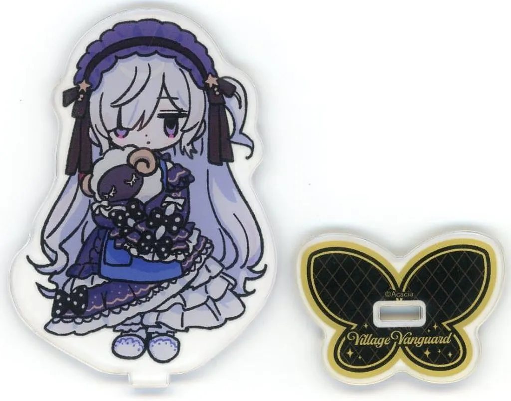夏目アンアン アクリルフィギュア ミニキャラver. 「魔法少女ノ魔女裁判×ヴィレッジヴァンガード」_image