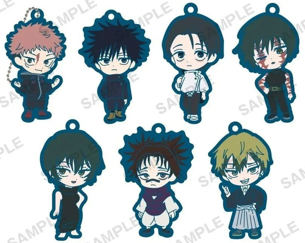 全7種セット 「BUSHIROAD THE BOX 呪術廻戦 ラバー」