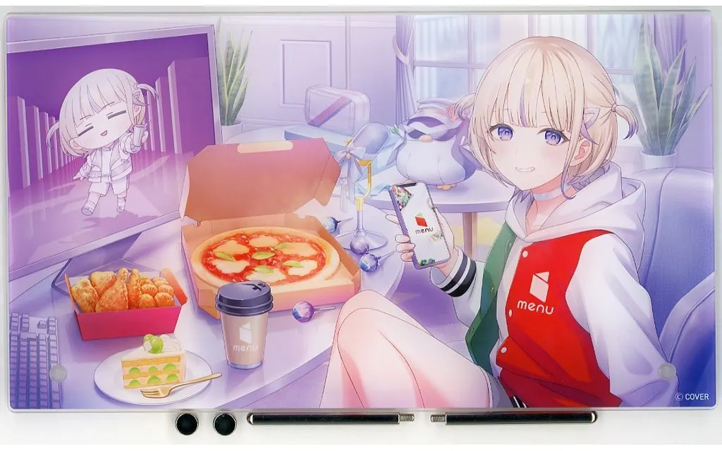 轟はじめ アクリルパネル 「バーチャルYouTuber ホロライブ×menu」 ご注文キャンペーン 第3弾 当選品