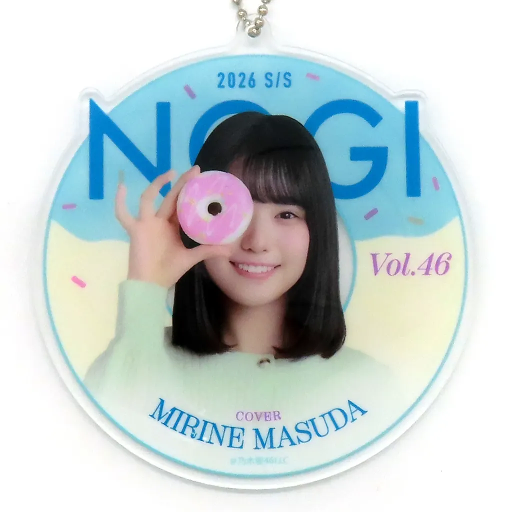 増田三莉音 コースター風アクキー 乃木坂46Mobile 「NOGI 2026 S/S」 のぎBOX A賞