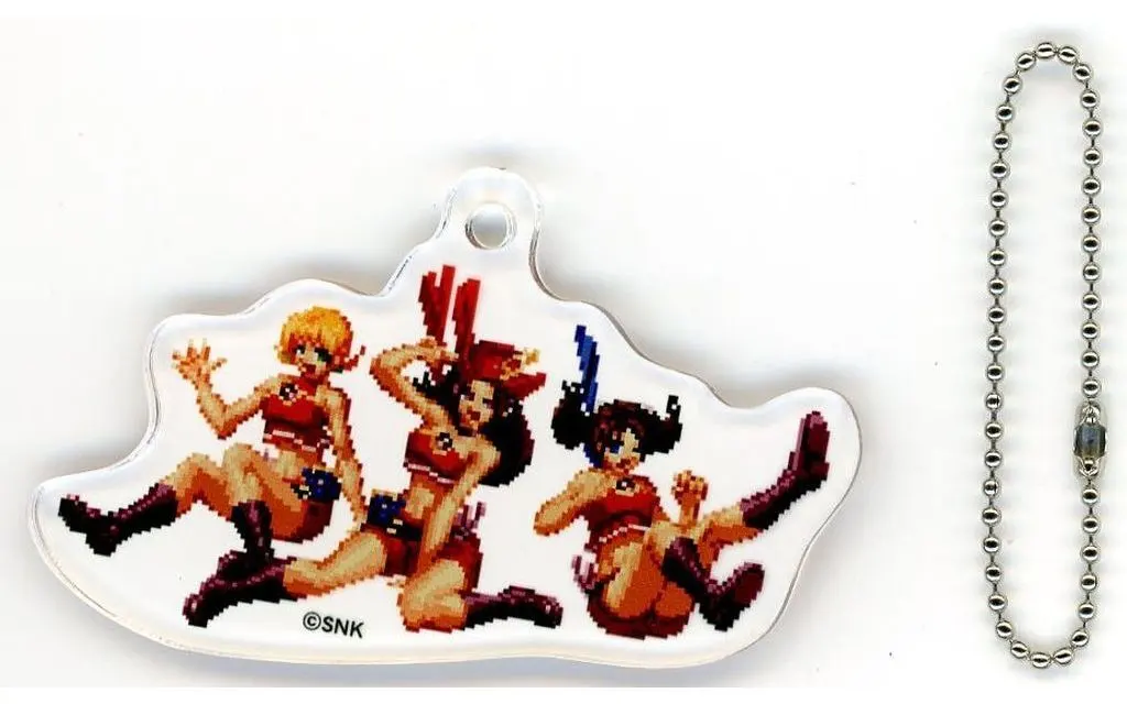 くじコレ SNK 麻宮アテナコレクション B賞ドットアクリルキーホルダー 11点 新品 くじコレ SNK麻宮アテナコレクション B賞ドットアクリル