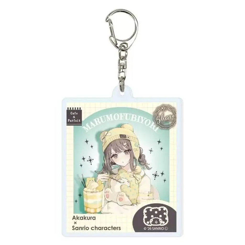 まるもふびより 「赤倉×サンリオキャラクターズ アクリル 06.コラボイラスト」