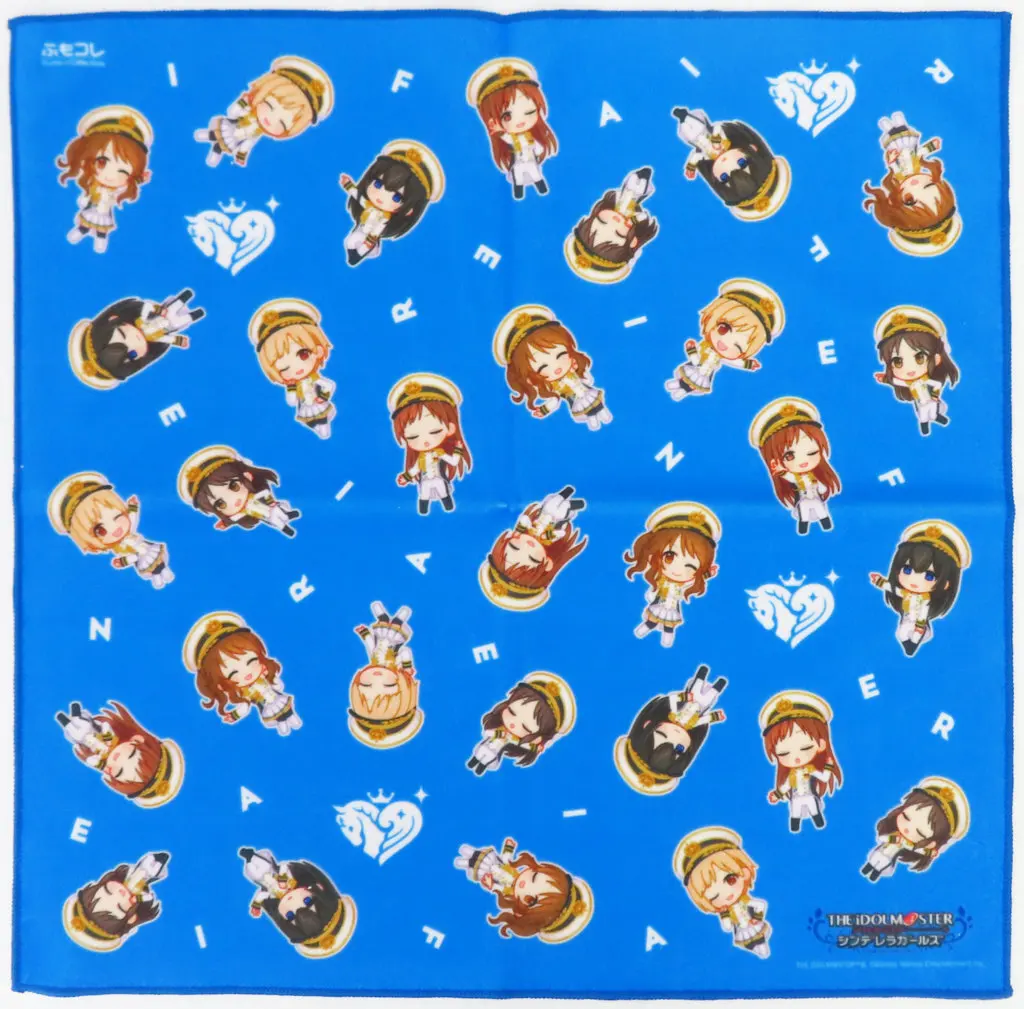 集合(ミニキャラ) ゲーミング風呂敷(マジックタオル) 「ふもコレ×アイドルマスター シンデレラガールズ」