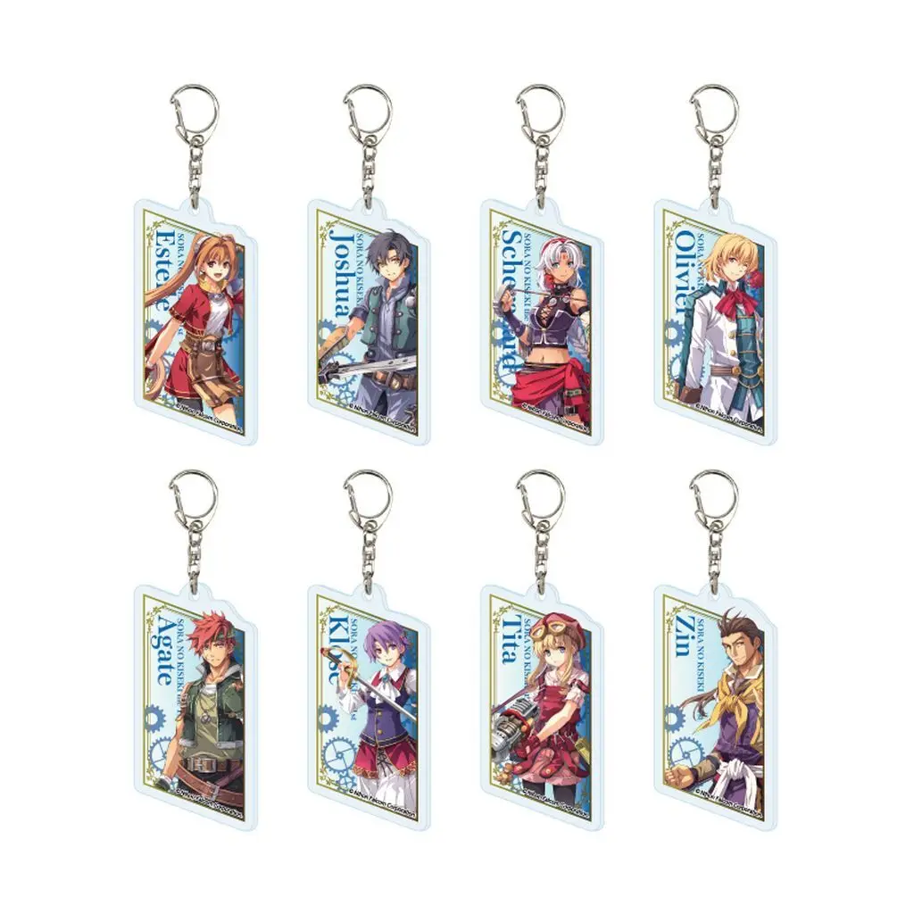 全8種セット 「空の軌跡 the 1st アクリル 01.公式イラスト」