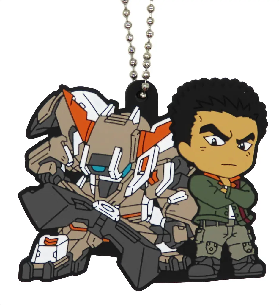 昭弘・アルトランド＆ガンダム・グシオン ラバーチャーム 「一番くじ 機動戦士ガンダム 鉄血のオルフェンズ」 G賞