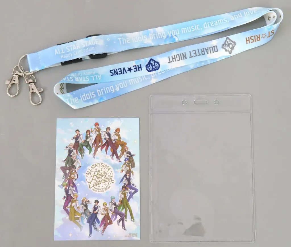 集合 ケース付きネック 「うたの☆プリンスさまっ♪ ALL STAR STAGE -Happy Celebration-」 グッズ付きチケット特典