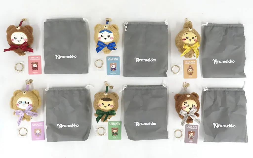 集合 Kiramekko Teddy Bear コンプリートボックス 「ちいかわ なんか小さくてかわいいやつ」_img