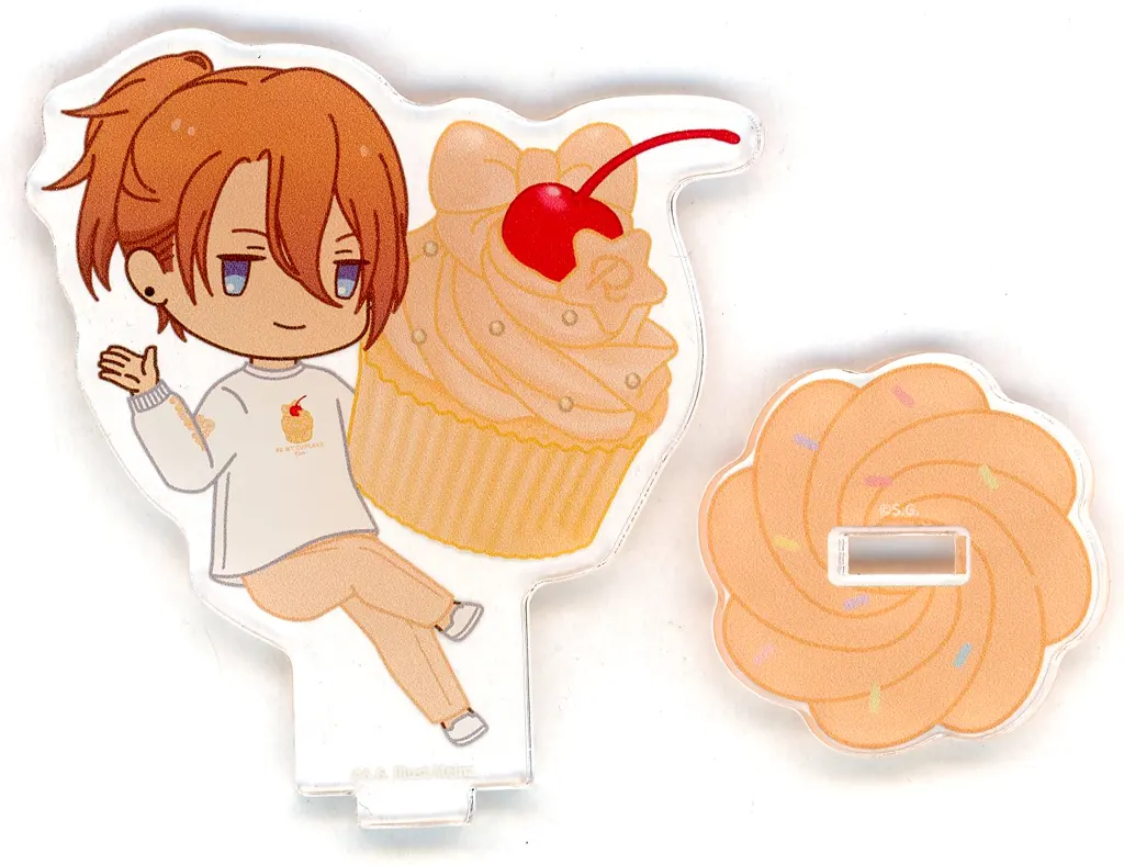 神宮寺レン 「うたの☆プリンスさまっ♪ トレーディングアクリルスタンド BE MY CUPCAKE ちびキャラVer.」 ブロッコリーガールズショップ2026グッズ_image
