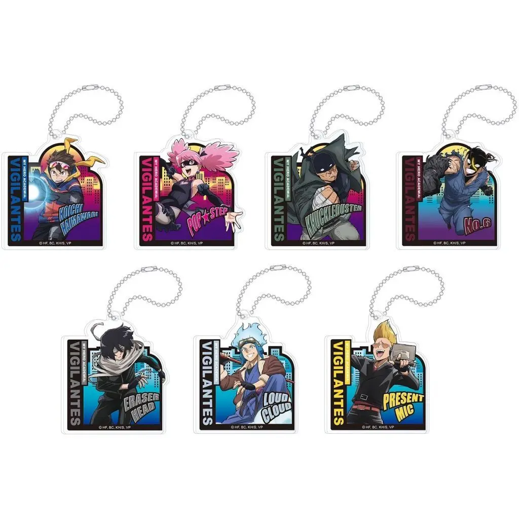 全7種セット 「ヴィジランテ -僕のヒーローアカデミア ILLEGALS- アクリルコレクション 第2弾」