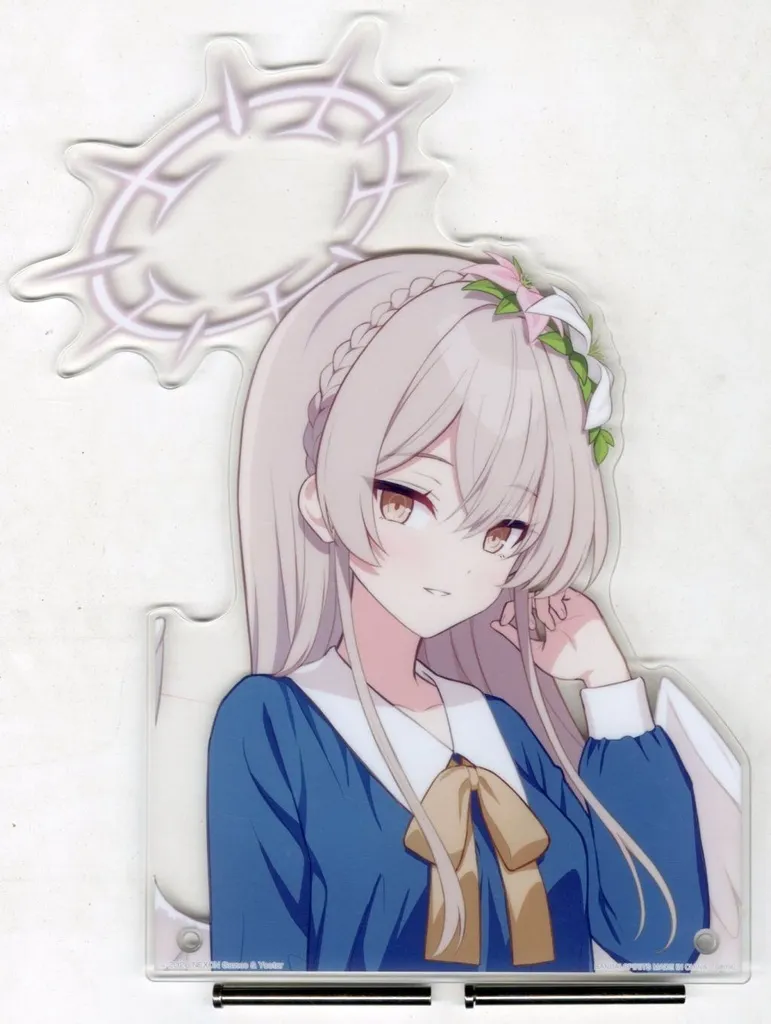 アクリルスタンド・アクリルパネル　桐藤ナギサ 見つめあいビジュアルボード～ティーパーティー～ 「一番くじ ブルーアーカイブ vol.3」 A賞