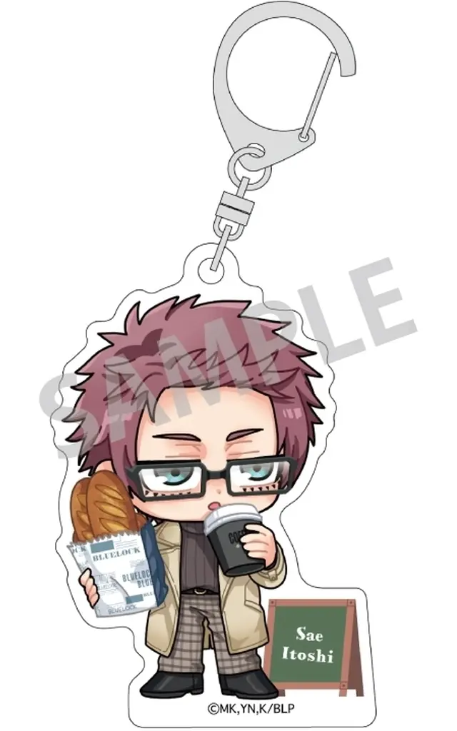 糸師冴(焼きたてパンとテイクアウトドリンク) 描き起こし アクリル 「ブルーロック」