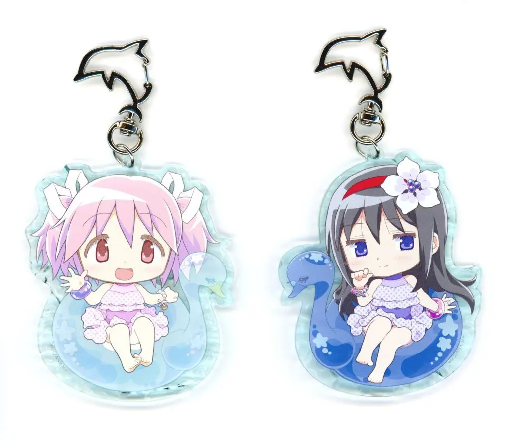 鹿目まどか＆暁美ほむら(水着) 水面アクリル「劇場版 魔法少女まどか☆マギカ[新編]叛逆の物語」