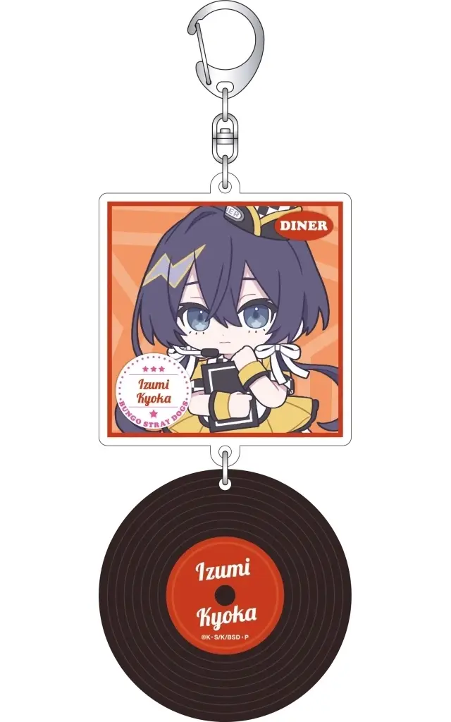 泉鏡花 ぱすてるぽっぷ レコード風アクリル 「文豪ストレイドッグス」