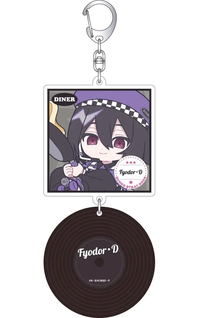 フョードル・D ぱすてるぽっぷ レコード風アクリル 「文豪ストレイドッグス」
