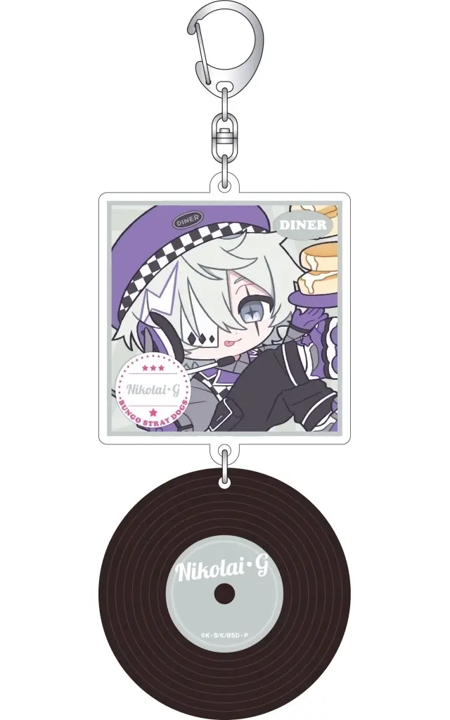 ニコライ・G ぱすてるぽっぷ レコード風アクリル 「文豪ストレイドッグス」