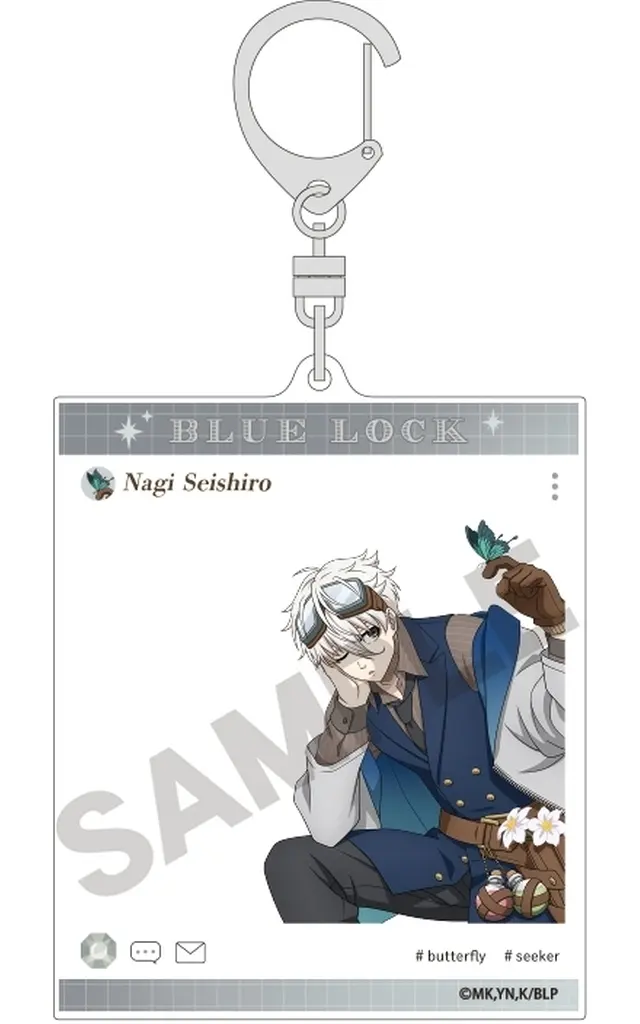 凪誠士郎 シーカー SNS風アクリル 「ブルーロック」