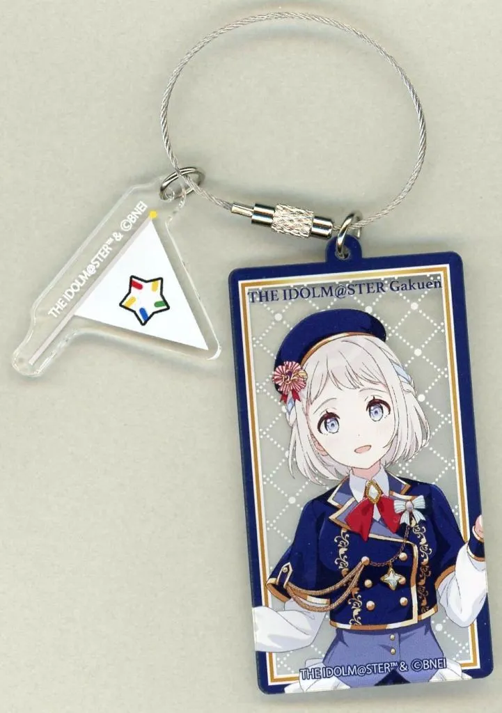 葛城リーリヤ ワイヤーキーホルダー 遊園地 ver. 「学園アイドルマスター×よみうりランド」