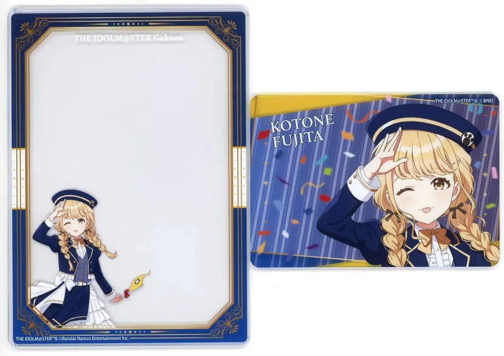 藤田ことね 硬質カードケースセット 遊園地 ver. 「学園アイドルマスター×よみうりランド」