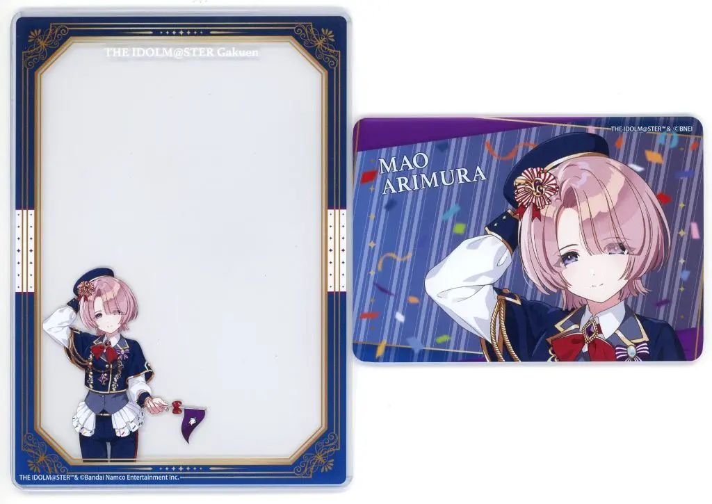 有村麻央 硬質カードケースセット 遊園地 ver. 「学園アイドルマスター×よみうりランド」