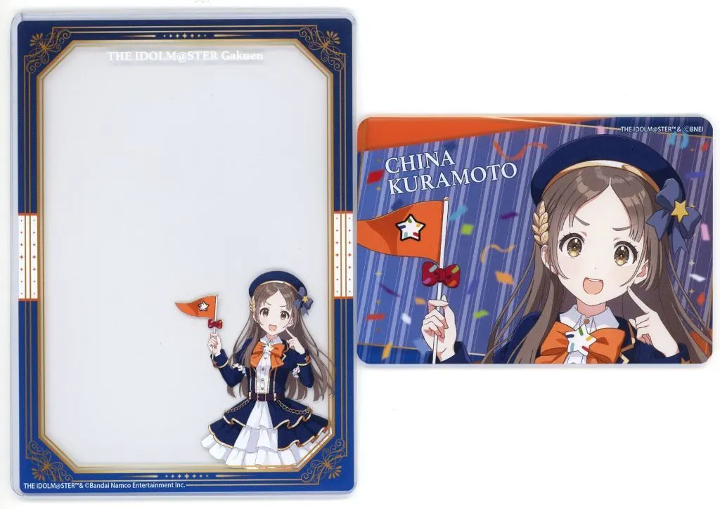 倉本千奈 硬質カードケースセット 遊園地 ver. 「学園アイドルマスター×よみうりランド」