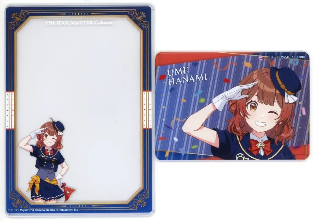 花海佑芽 硬質カードケースセット 遊園地 ver. 「学園アイドルマスター×よみうりランド」