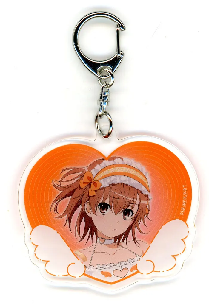 御坂美琴(ハート) 「とある科学の超電磁砲T POP UP SHOP アクリル 12/(描き下ろしイラスト)」