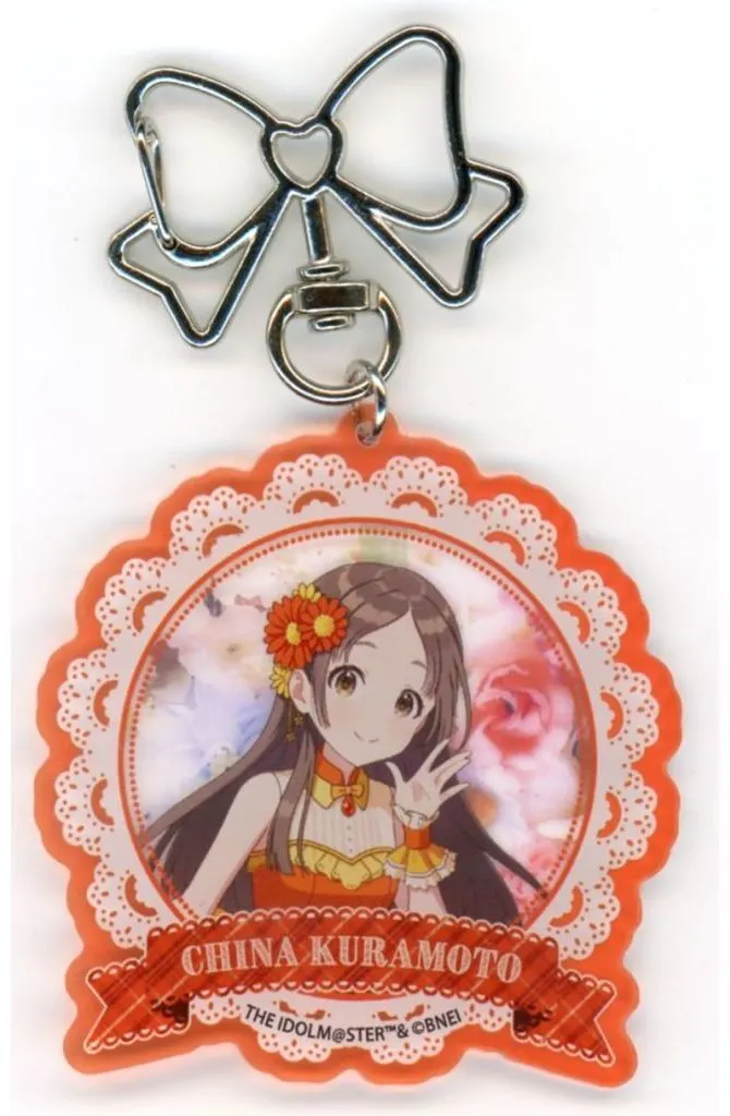 倉本千奈 アクリルキーホルダー floral dress ver. 「学園アイドルマスター×HANA・BIYORI」