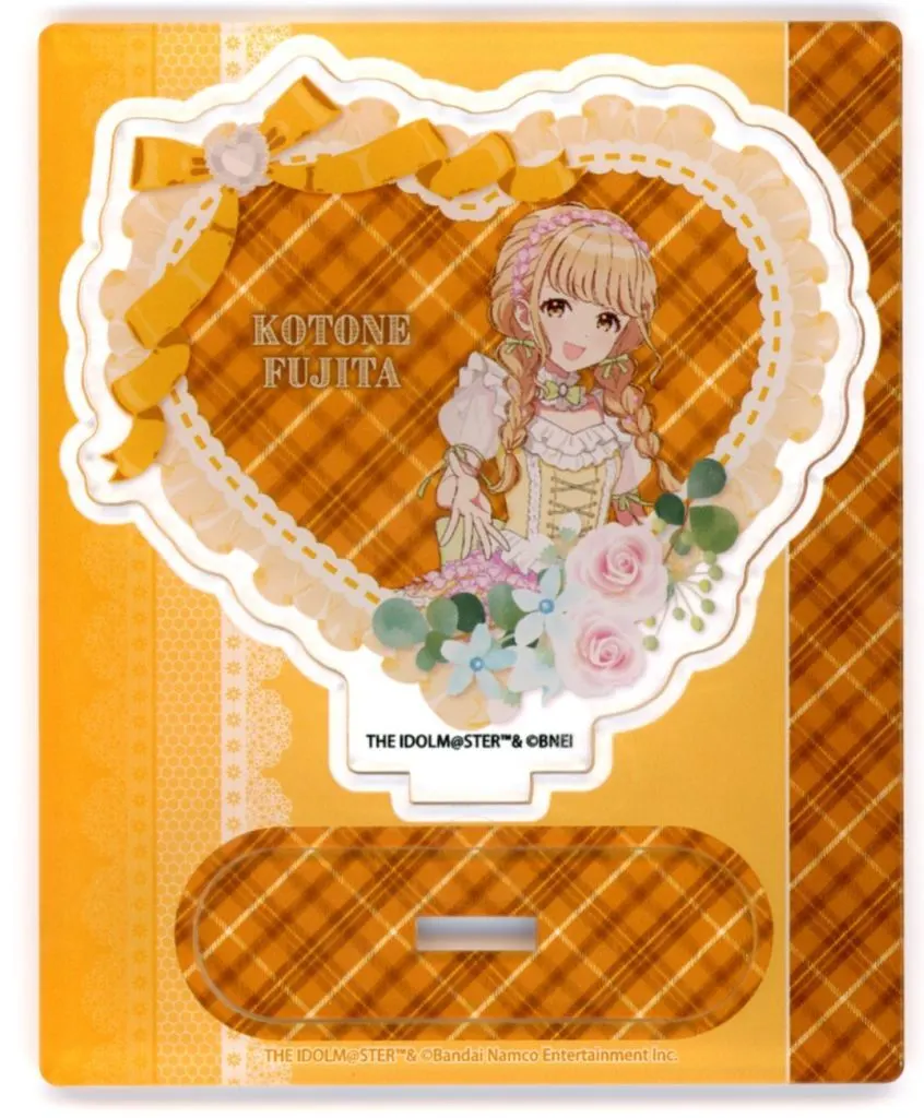 藤田ことね アクリルスタンド floral dress ver. 「学園アイドルマスター×HANA・BIYORI」_image