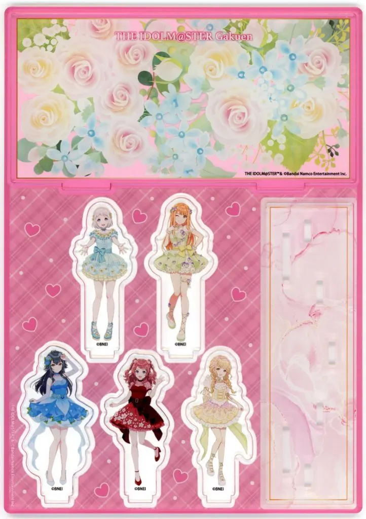 1年1組 アクリルジオラマ floral dress ver. 「学園アイドルマスター×HANA・BIYORI」