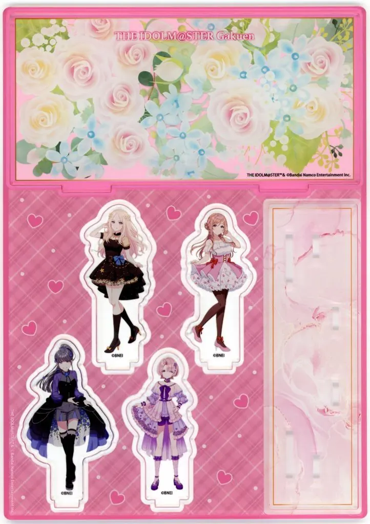 3年1組 アクリルジオラマ floral dress ver. 「学園アイドルマスター×HANA・BIYORI」