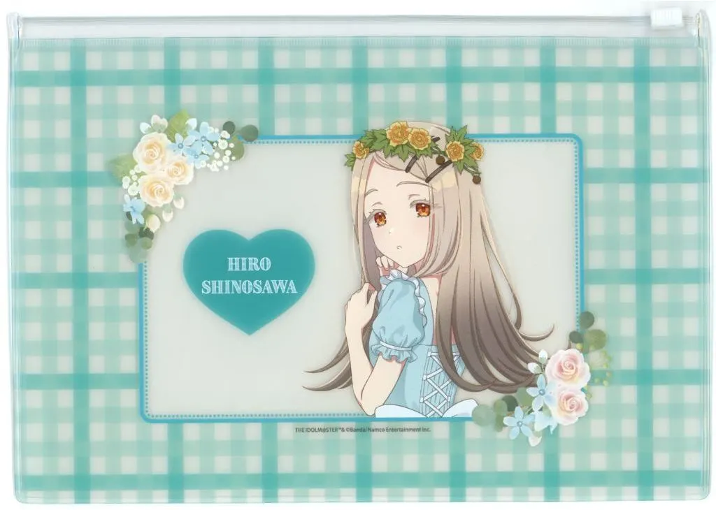 篠澤広 クリアポーチ floral dress ver. 「学園アイドルマスター×HANA・BIYORI」
