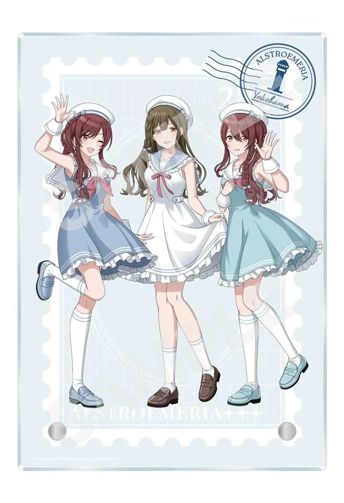 アルストロメリア パステルマリンルックver. アクリルボード -技- 「アイドルマスター シャイニーカラーズ×横浜マリンタワー ～横浜おさんぽラリー～」