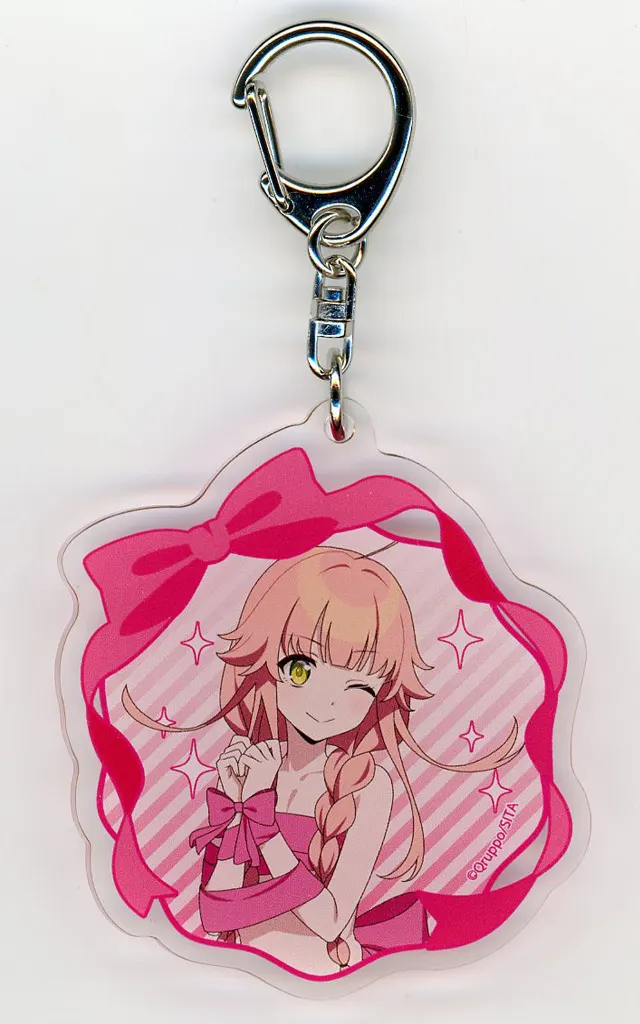 渡会ヒナミ プレゼントver.(描き下ろしイラスト) 「TVアニメ ぬきたし THE ANIMATION POP UP SHOP アクリル 01/(公式＆描き下ろしイラスト)」