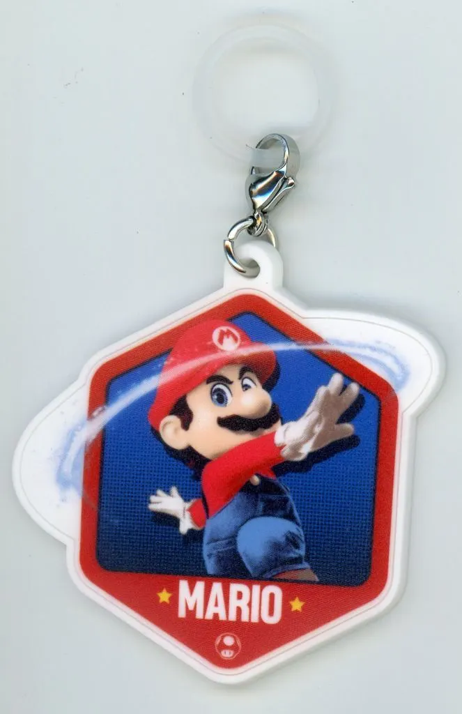 マリオ ぷっくりラバーマーカーチャーム 「一番くじ ザ・スーパーマリオギャラクシー・ムービー」 H賞