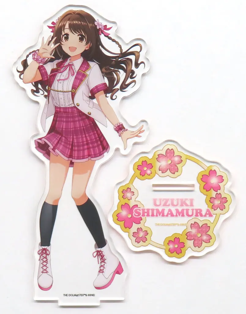 [新品] 28.島村卯月(制服アイドル衣装風) 描き下ろしイラスト アクリルスタンド 「アイドルマスター シンデレラガールズ」