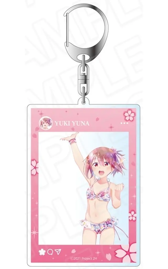 結城友奈 桜水着 ver. SNS風アクリル PALE TONE series 「結城友奈は勇者である 大満開の章」