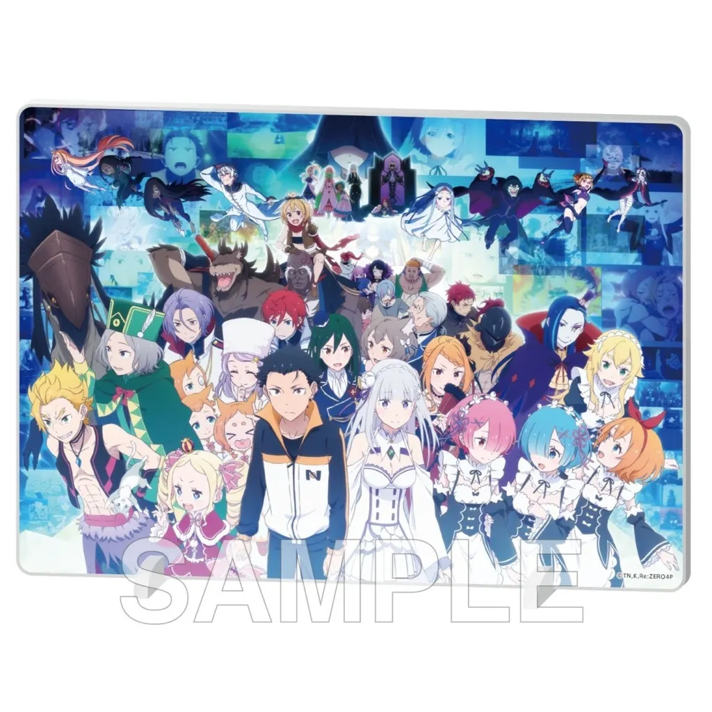 アクリルスタンド・アクリルパネル　アニメ10周年記念ビジュアル ver. アクリルパネル 「Re：ゼロから始める異世界生活 4th season」Pre-order