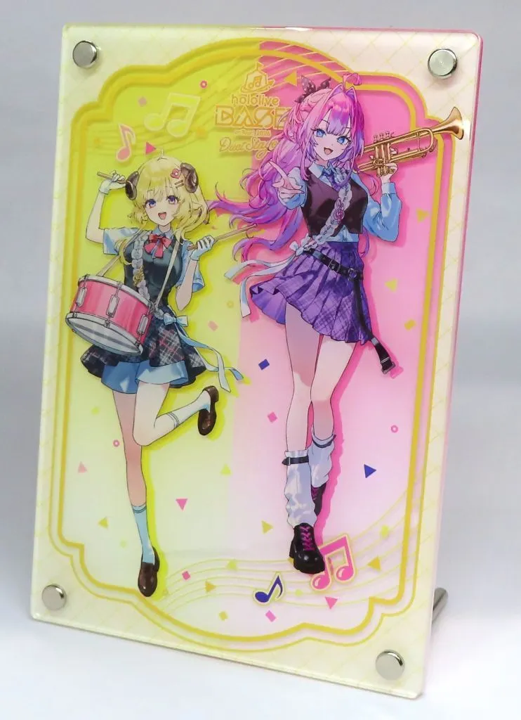 角巻わため＆綺々羅々ヴィヴィ 2層アクリルパネル 「バーチャルYouTuber ホロライブ hololive BASE on Tour! 2026 Duet Stage!」_image