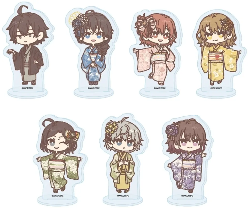 全7種セット 「やはり俺の青春ラブコメはまちがっている。完 アクリルぷちスタンド05.花見ver. (レトロアートイラスト)」