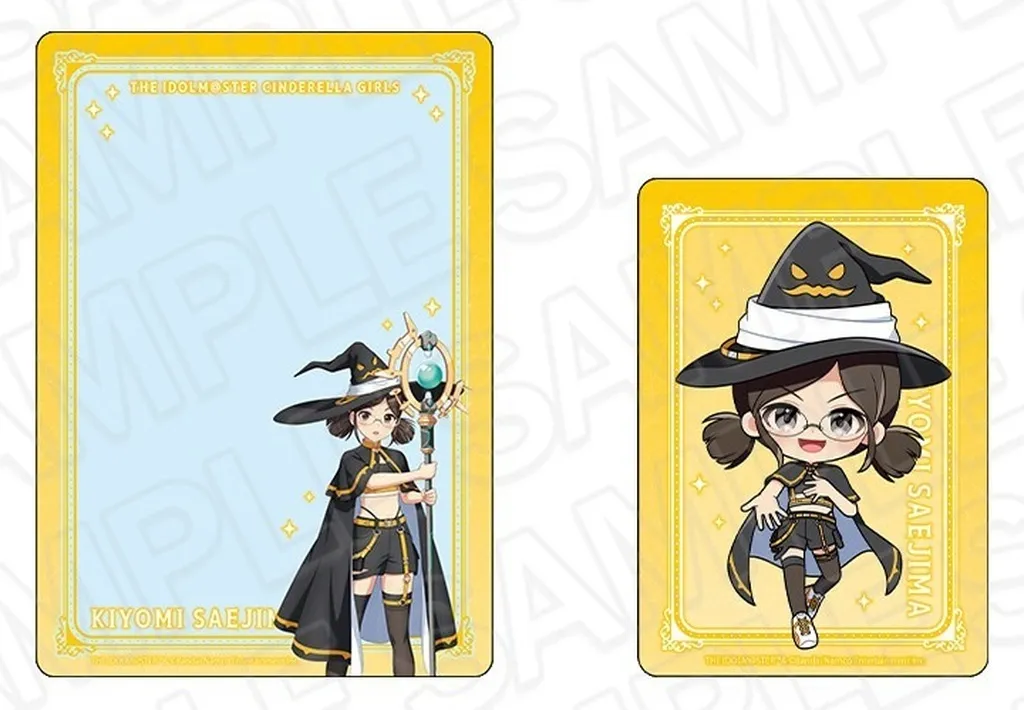 冴島清美 硬質カードセット(B7・B8) サイバーウィッチ ver. 「アイドルマスター シンデレラガールズ サイバーウィッチPOP UP SHOP」