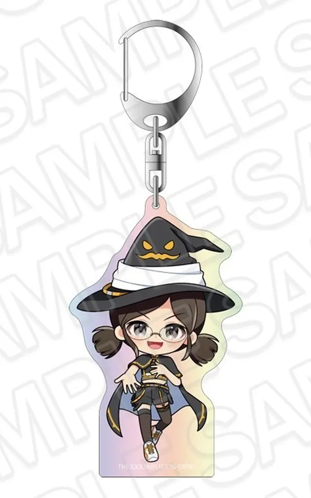 冴島清美 オーロラアクリルキーホルダー サイバーウィッチ ミニキャラ ver. 「アイドルマスター シンデレラガールズ サイバーウィッチPOP UP SHOP」