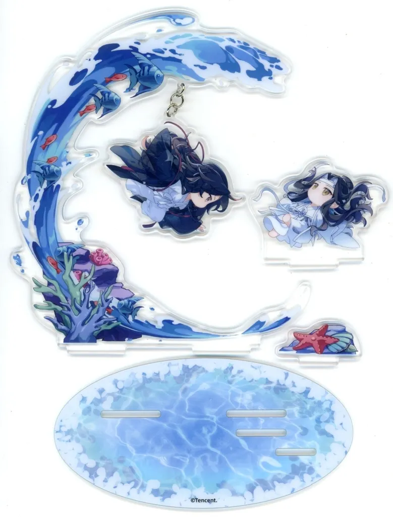 魏無羨＆藍忘機 朝夕池 ゆらゆらアクリルスタンド 「魔道祖師」