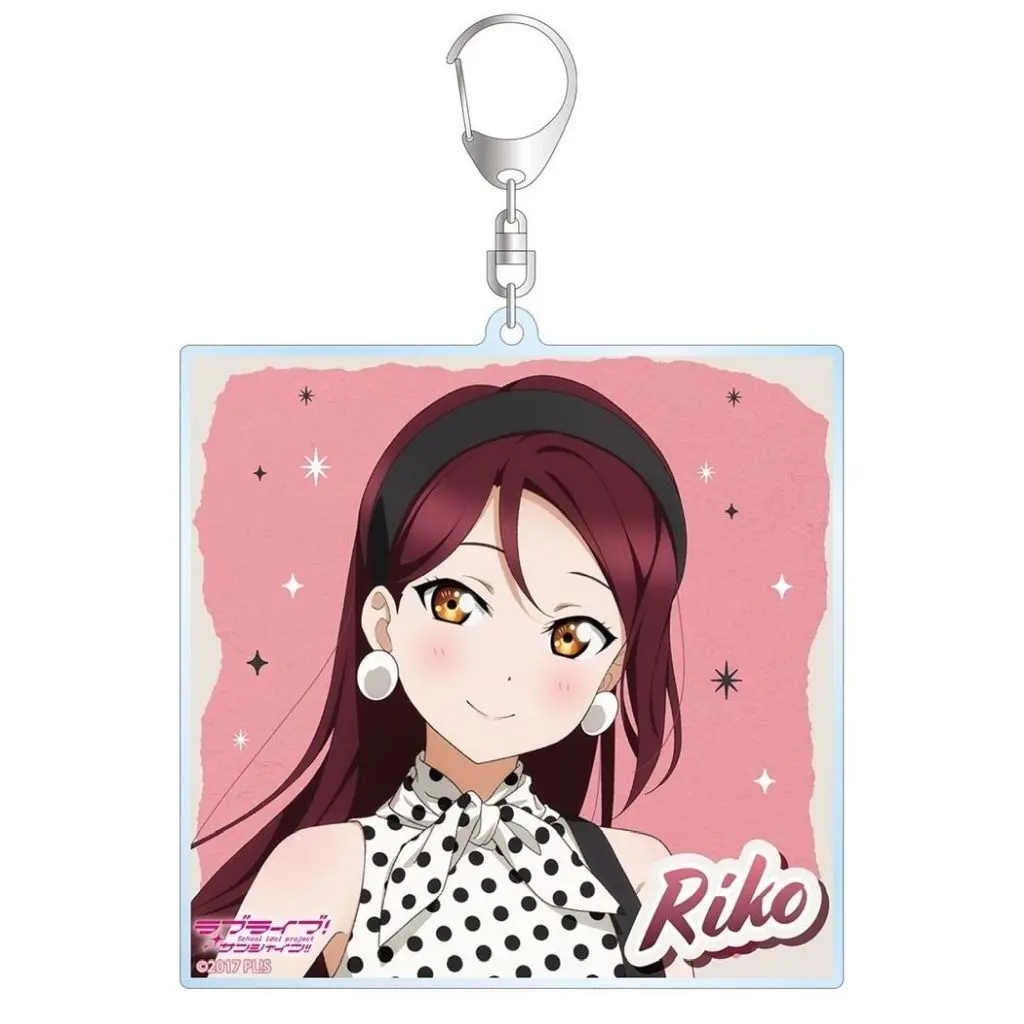 桜内梨子 描き下ろし The Blue Swell衣装ver. BIGアクリル 「ラブライブ!サンシャイン!! POP UP SHOP in TOWER RECORDS vol.2」
