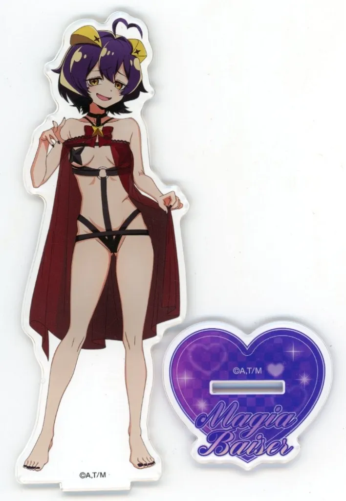 未開封5点　魔法少女にあこがれて　ボンテージ×ベビードール　アクリルキーホルダー 駿河屋 -<中古>マジアベーゼ 描き下ろしBIGアクリルスタンド