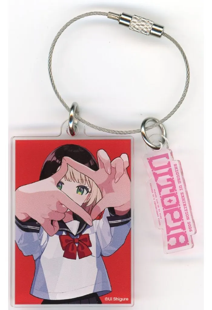 しぐれうい(“CREATIVE_AREA” ver.) ロゴチャーム付きアクリル 「バーチャルYouTuber しぐれうい展2026『Uitopia』」