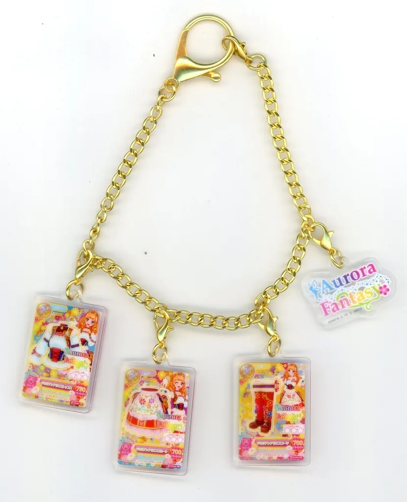 オーロラファンタジー アイカツ!カードバッグチャーム 1 「一番くじ アイカツ!～私のアツいアイドル活動!～」 D賞