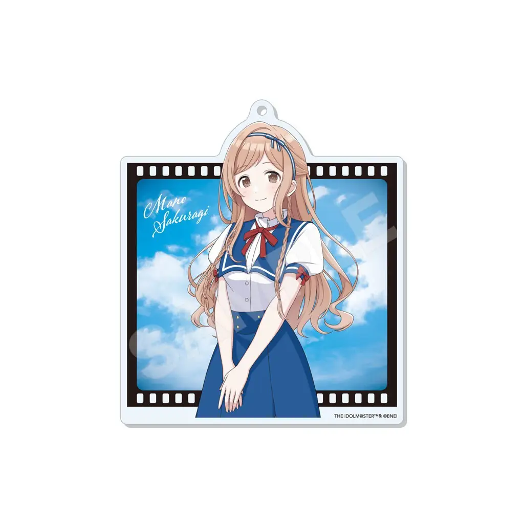 01.櫻木真乃 パラレルマリンルックver. デカアクキー 「アイドルマスター シャイニーカラーズ」